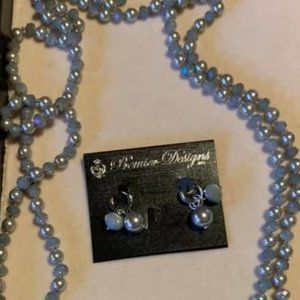 Necklace and Earring set.